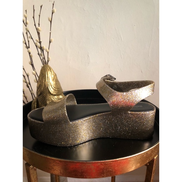 Melissa Glitter mar sandals platforms - Picture 10 of 16